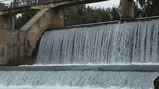 水电大坝视频素材