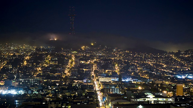 HD Sutro Tower(宽)视频素材