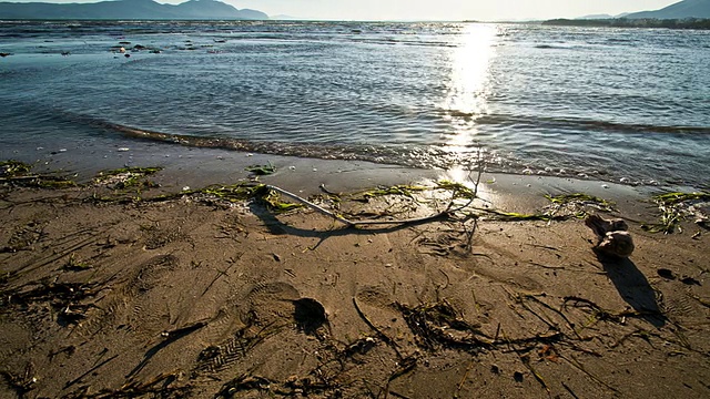 希腊海滩景色视频素材