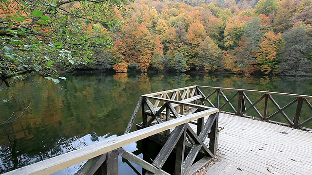 七湖(Yedigoller)，土耳其视频素材