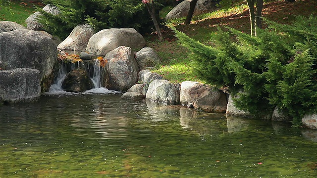 高清:禅宗花园视频素材