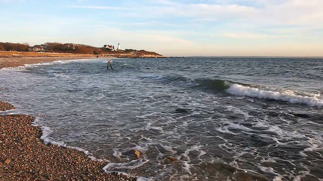 风景优美的海滩视频素材