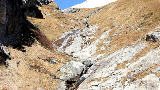 大格洛克纳山,阿尔卑斯山(高清)视频素材