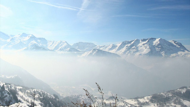 Alpe de la Serre，时间延时视频素材