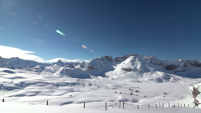 滑雪胜地视频素材