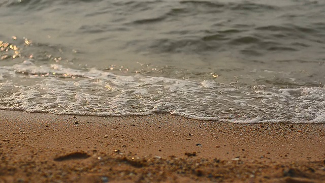 美丽的海滩和热带海洋视频素材