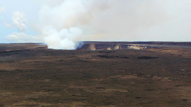 夏威夷火山国家公园视频素材