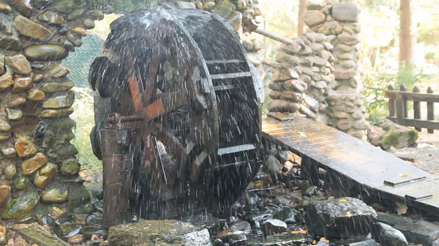 高清:水涡轮机视频素材