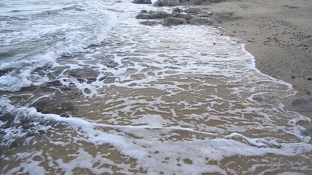 海滩海浪视频素材