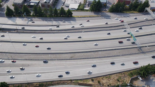 高速公路航空视频素材