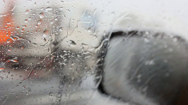 雨滴。视频素材