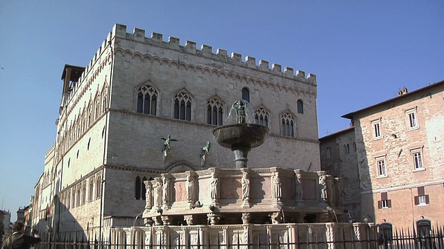 Fontana Maggiore和Priori Palace视频下载