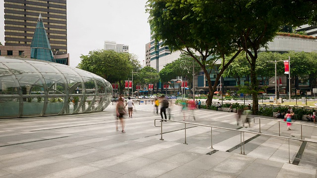 繁忙的乌节路场景视频素材