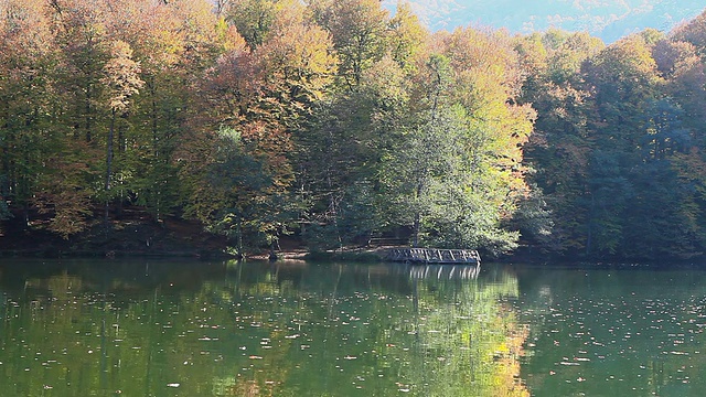 七湖(Yedigoller)，土耳其视频素材