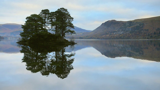 Derwentwater，湖区国家公园视频下载