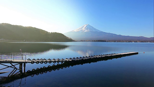 日本富士山视频素材