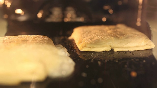 烹饪面团视频素材