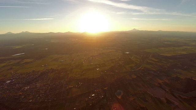 航空俄勒冈史密斯岩视频素材