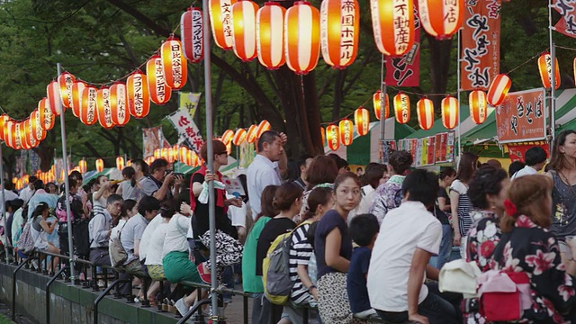 日比谷盆舞节视频素材