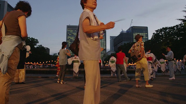 日比谷盆舞节视频素材