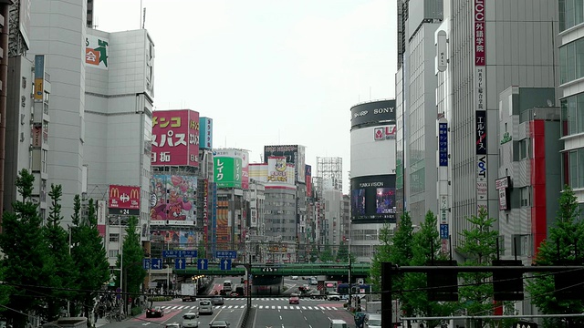 东京的城市。日本视频素材