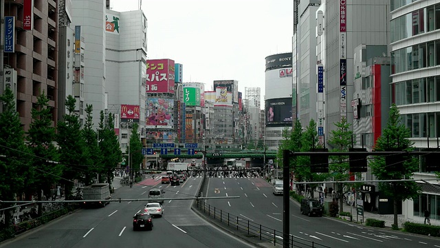 东京的城市。日本视频素材