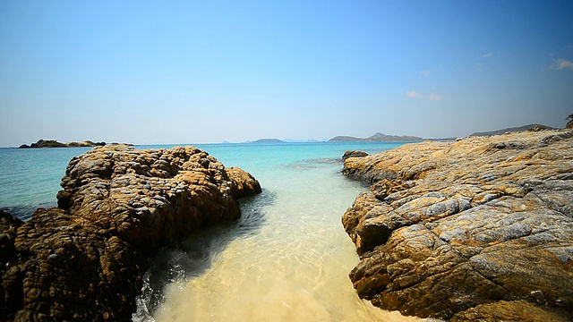 泰国的KohSamaesan海洋视频素材