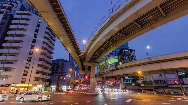 T/L，新宿交通。视频素材