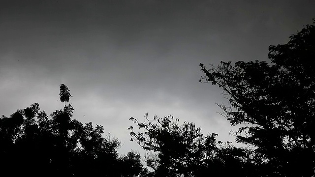 雷雨天空，云移动，坦桑尼亚视频素材