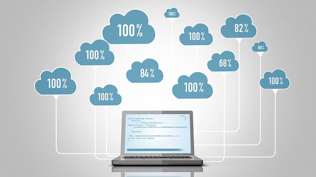 云计算视频素材