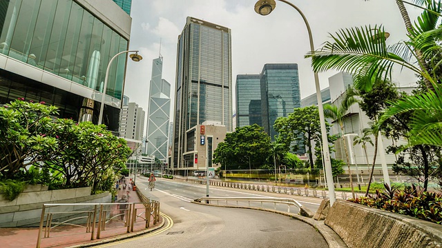 香港城市的时间流逝视频素材