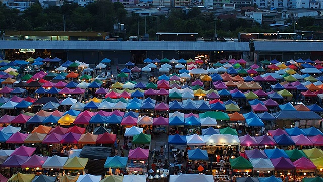 夜市视频素材