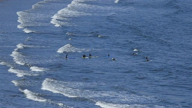 南湾冲浪视频素材