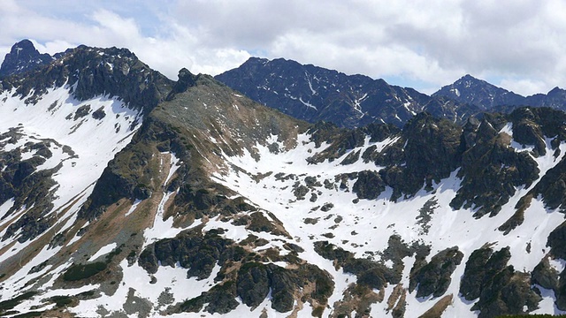 塔特拉山视频素材