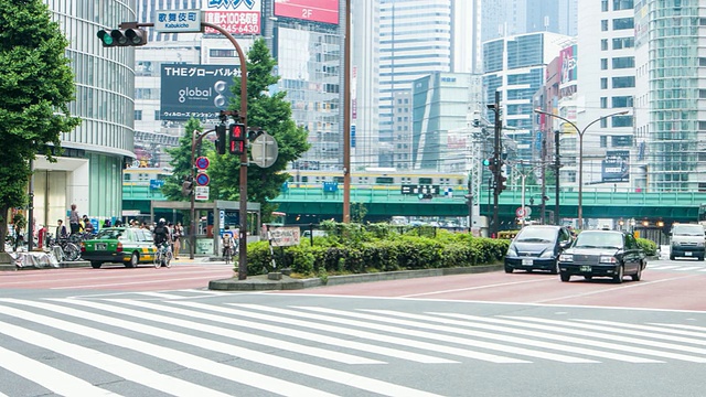 上班族在新宿视频素材