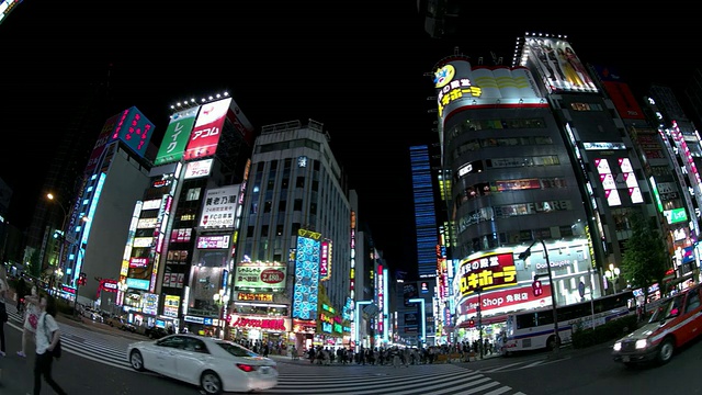 新宿，东京，日本视频素材