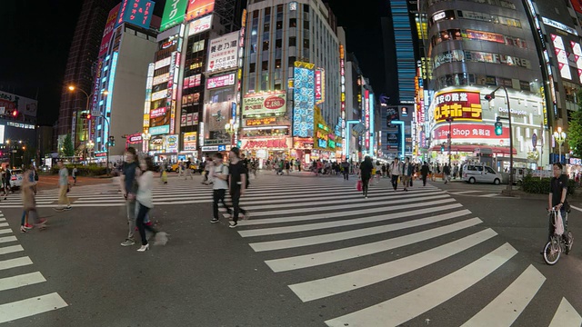 新宿，东京，日本视频素材