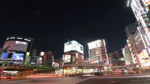 T - L, LA,新宿、东京-日本视频素材