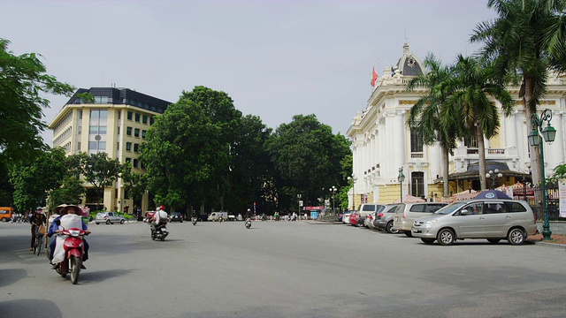 河内还剑湖区景色视频素材