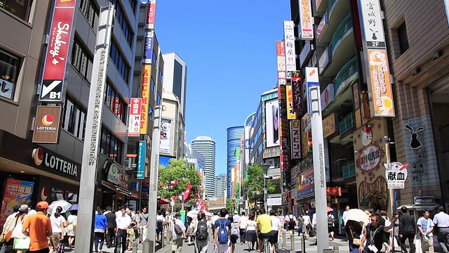 池袋阳光街视频素材