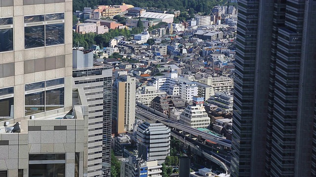 东京景观和高速公路视频素材