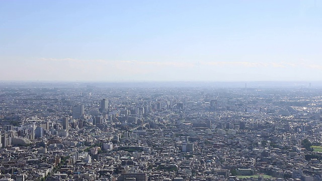 东京的夏季景观视频素材