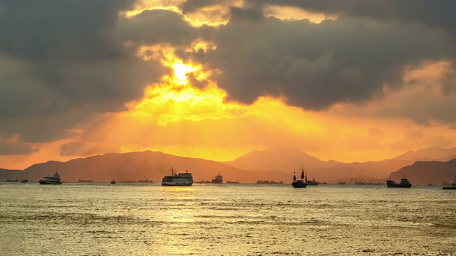 海阳光视频素材