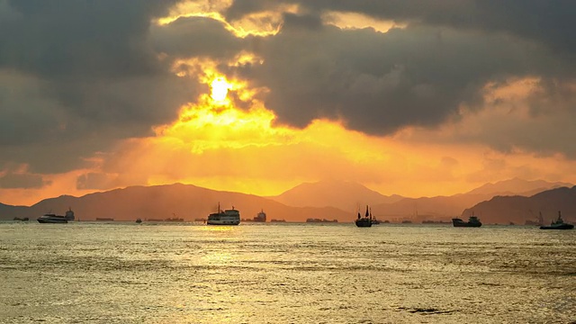 海阳光视频素材