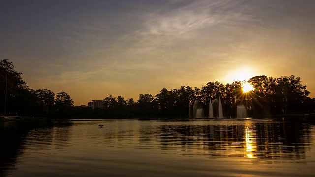 Timelapse圣保罗- Ibirapuera´s公园视频素材