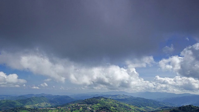 山湖时光流逝视频素材