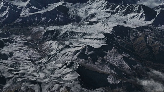 飞越喜马拉雅山。视频下载