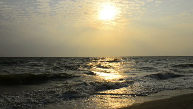 海滩(平移)视频素材