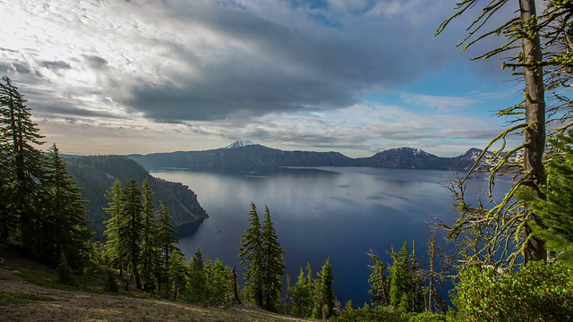 火山口湖视频素材