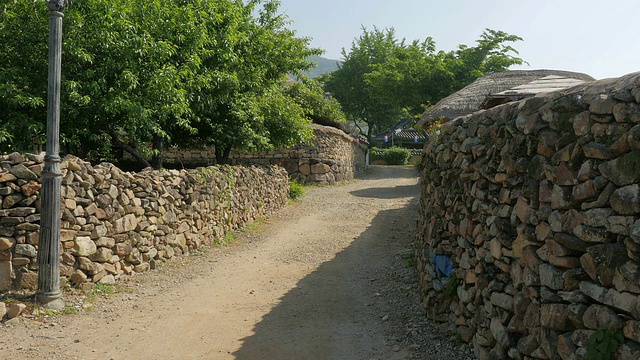 民俗村(Naganeubseong)视频素材